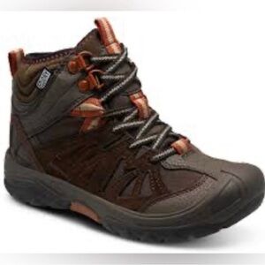 Merrell Capra Mid Dry Waterproof Leather Hiking Outdoor Brown Ankle Bootie 6